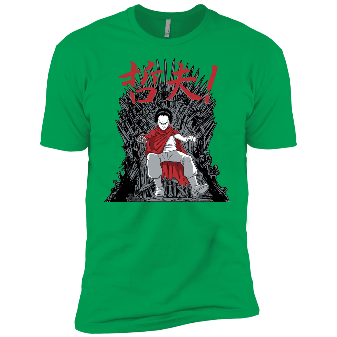 T-Shirts Kelly Green / YXS Neo King Boys Premium T-Shirt