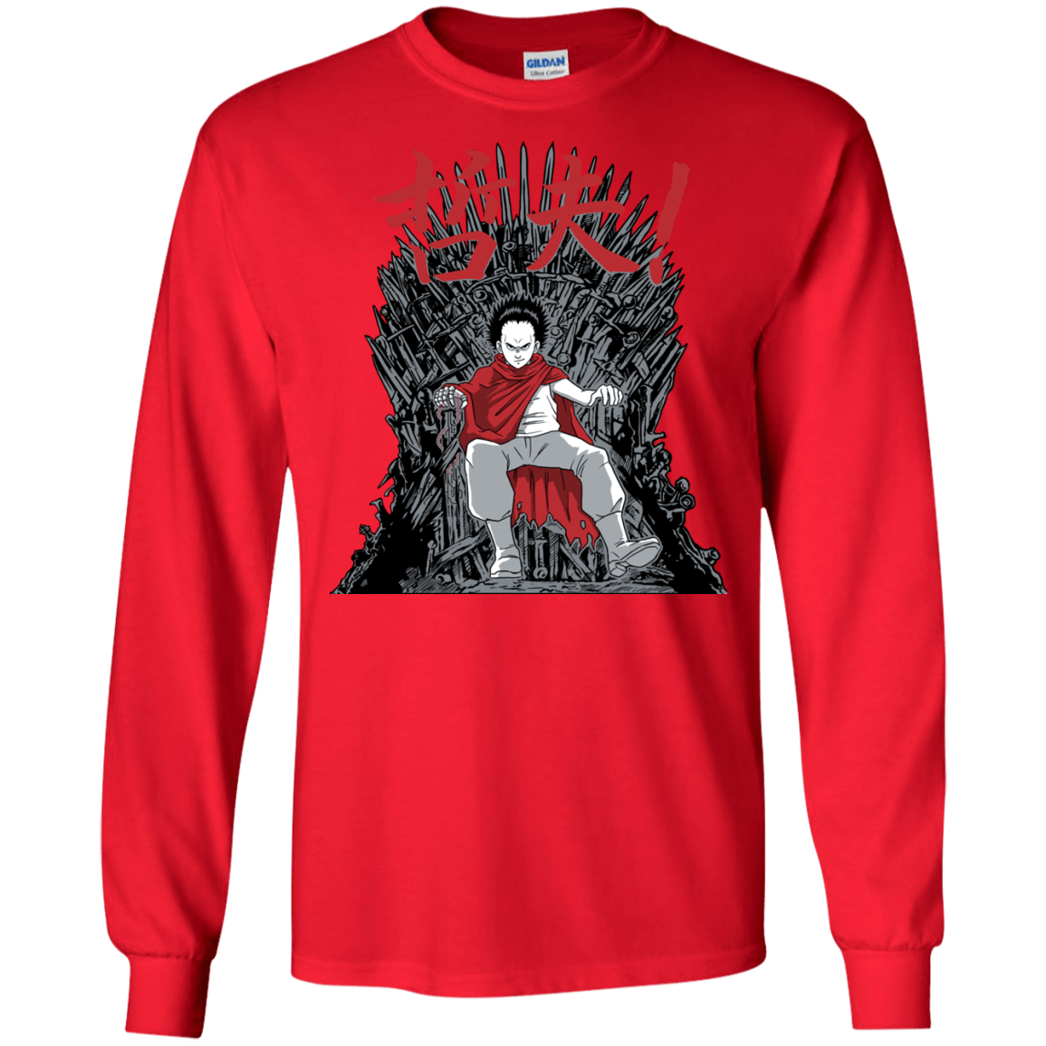 T-Shirts Red / S Neo King Men's Long Sleeve T-Shirt