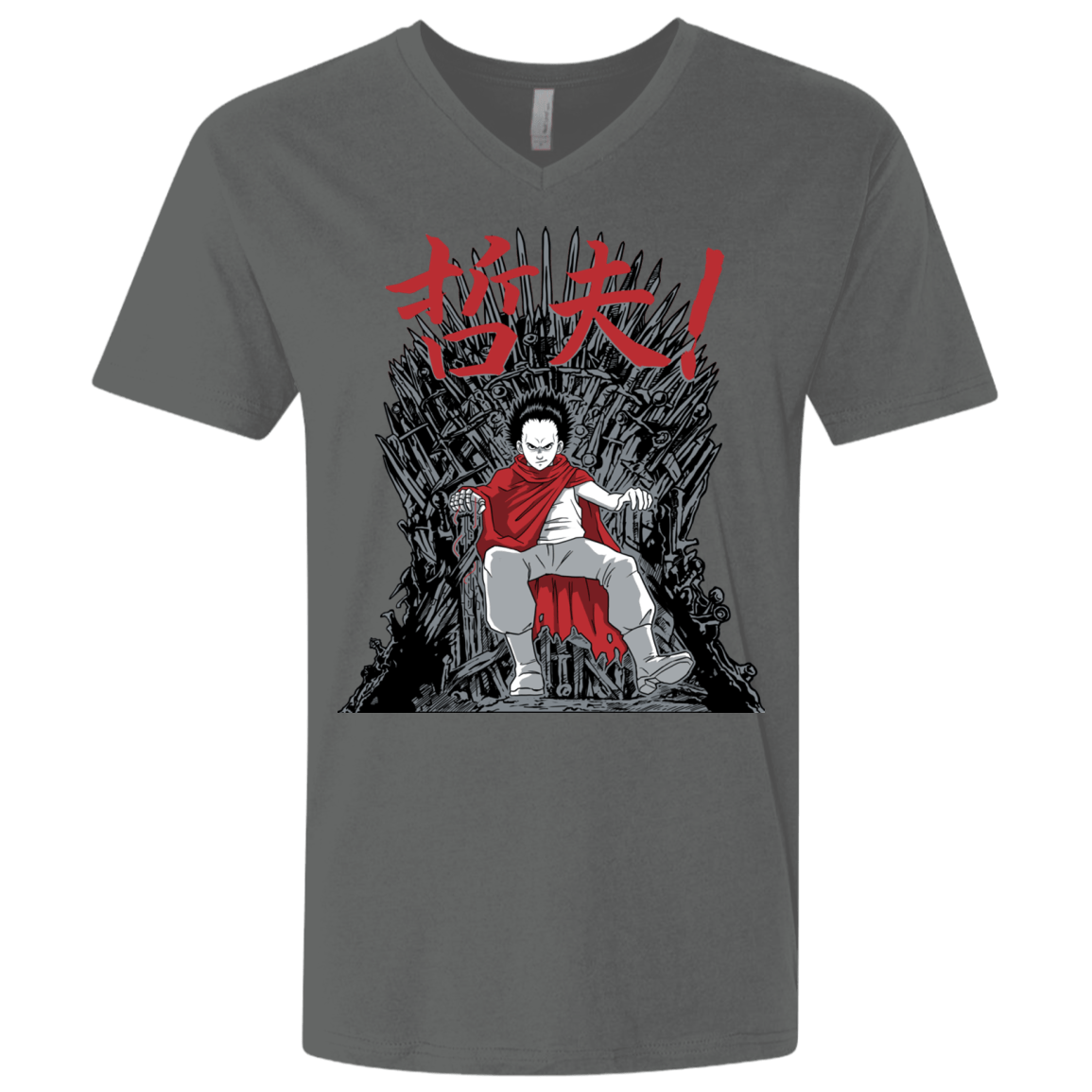 T-Shirts Heavy Metal / X-Small Neo King Men's Premium V-Neck