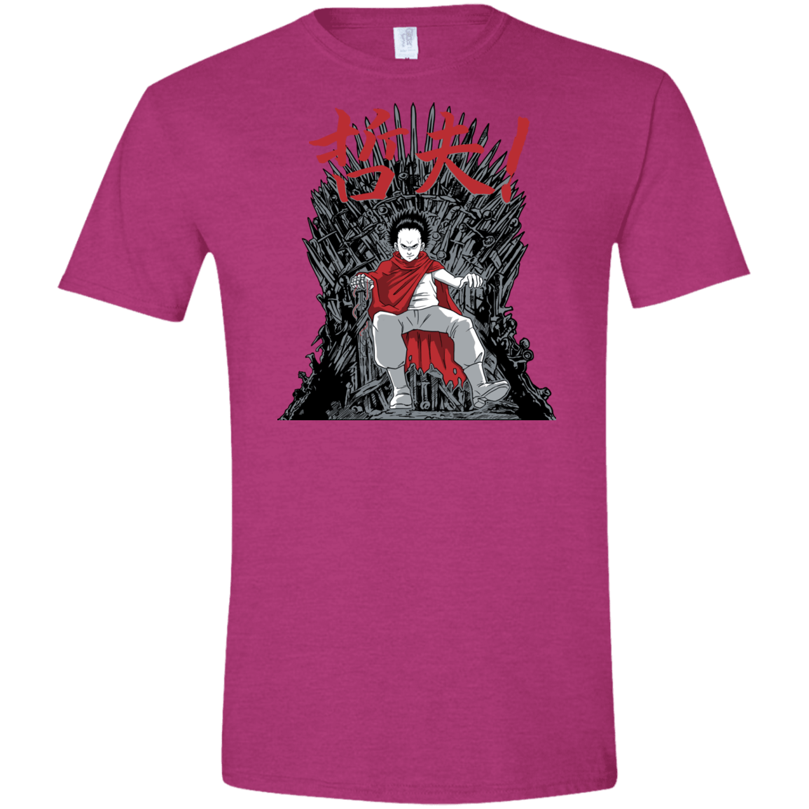 T-Shirts Antique Heliconia / S Neo King Men's Semi-Fitted Softstyle