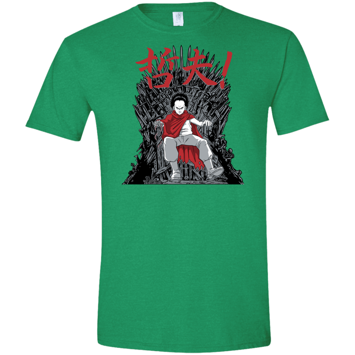 T-Shirts Heather Irish Green / S Neo King Men's Semi-Fitted Softstyle