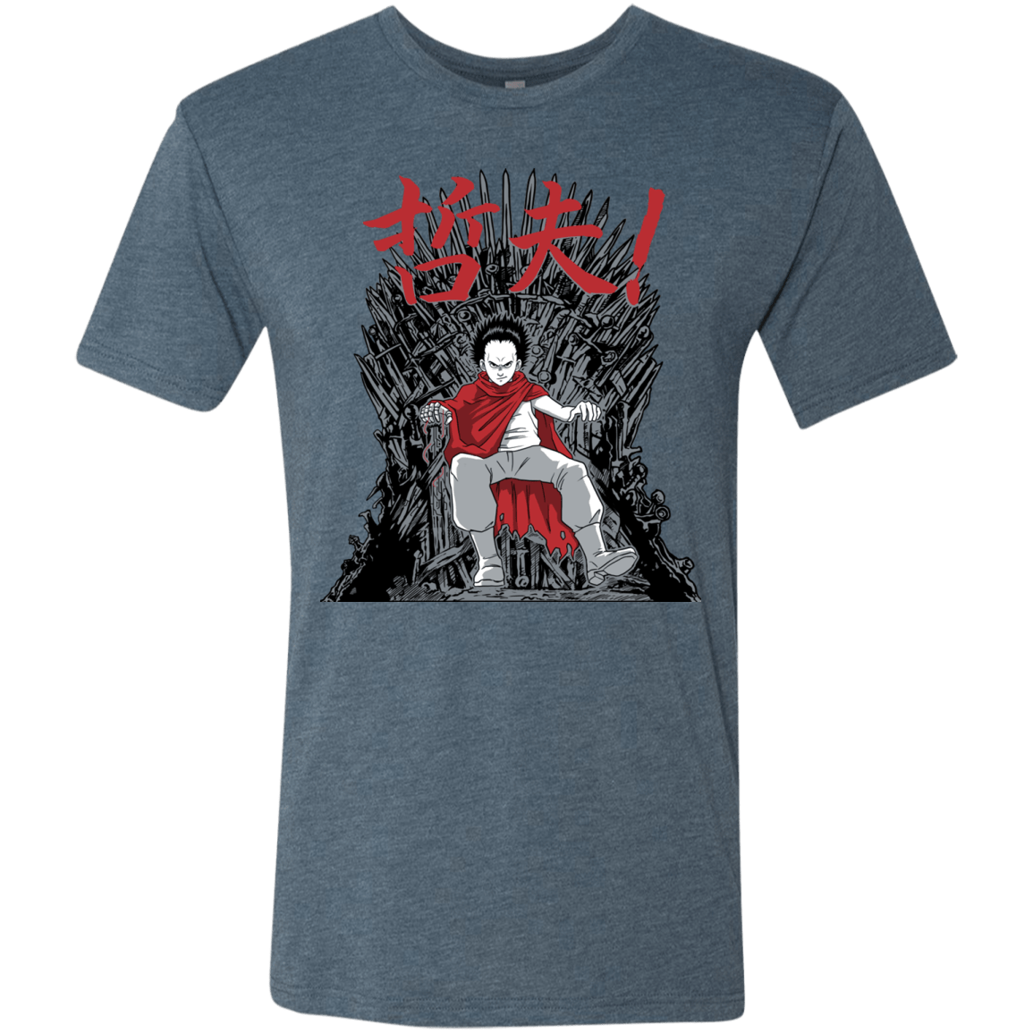 T-Shirts Indigo / S Neo King Men's Triblend T-Shirt
