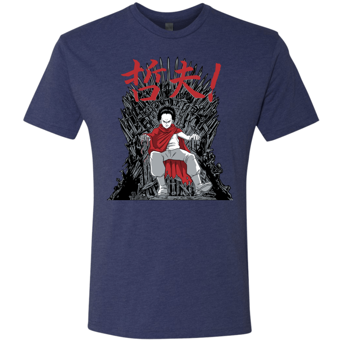 T-Shirts Vintage Navy / S Neo King Men's Triblend T-Shirt
