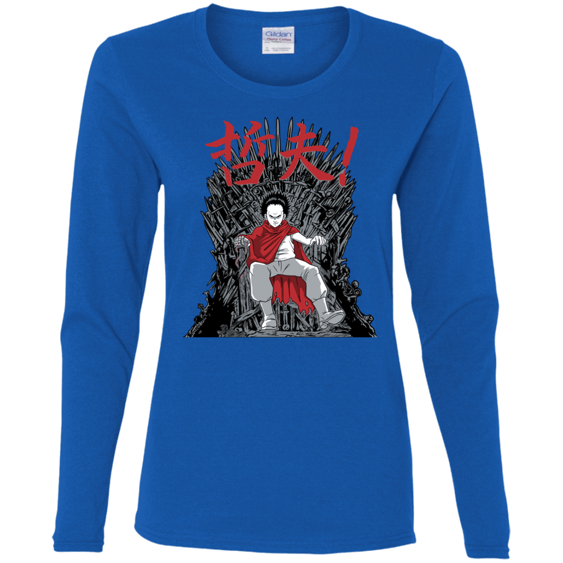 T-Shirts Royal / S Neo King Women's Long Sleeve T-Shirt