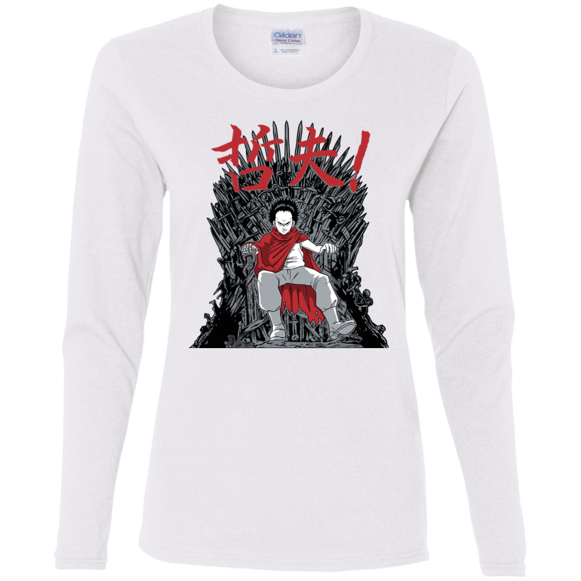 T-Shirts White / S Neo King Women's Long Sleeve T-Shirt