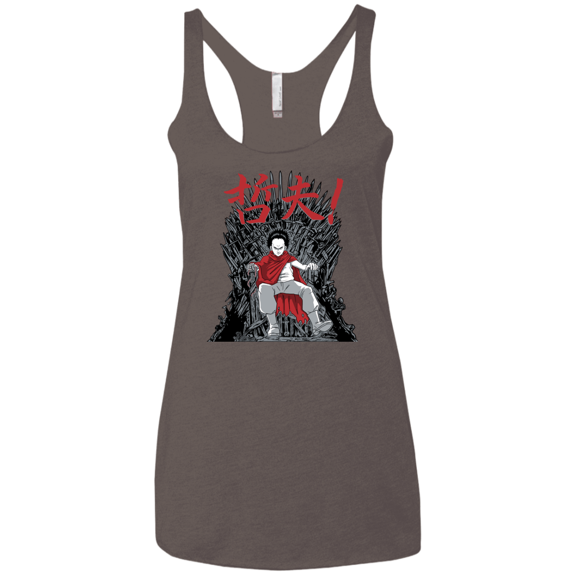 T-Shirts Macchiato / X-Small Neo King Women's Triblend Racerback Tank
