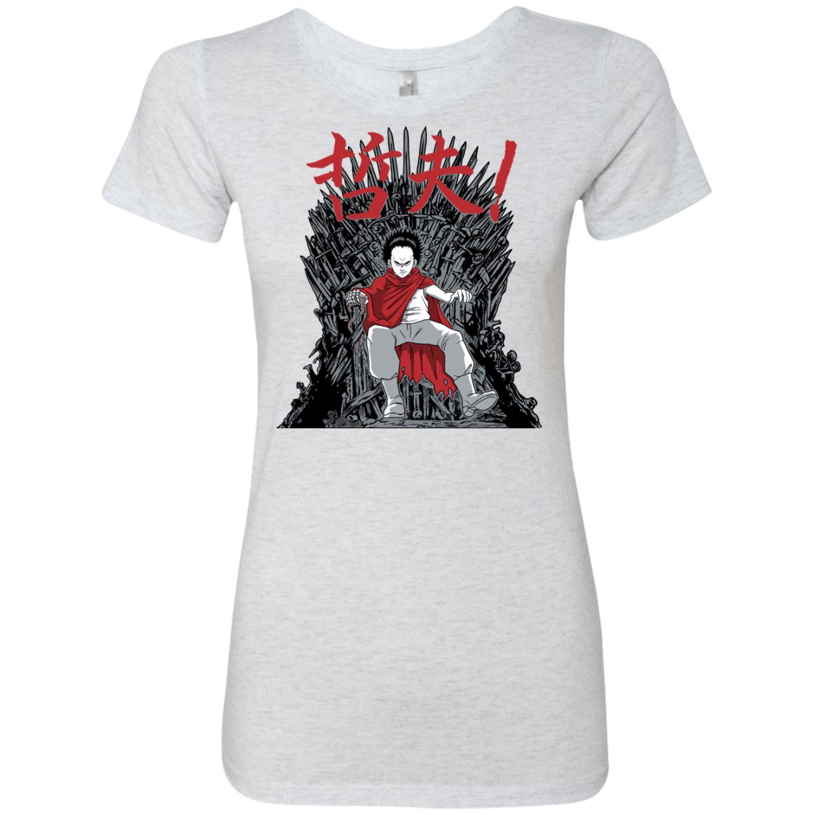 T-Shirts Heather White / S Neo King Women's Triblend T-Shirt