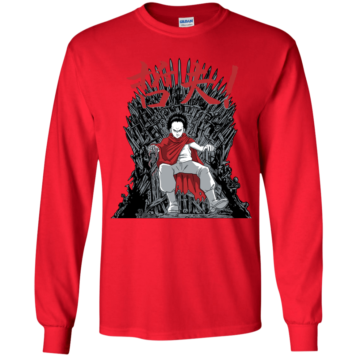 T-Shirts Red / YS Neo King Youth Long Sleeve T-Shirt