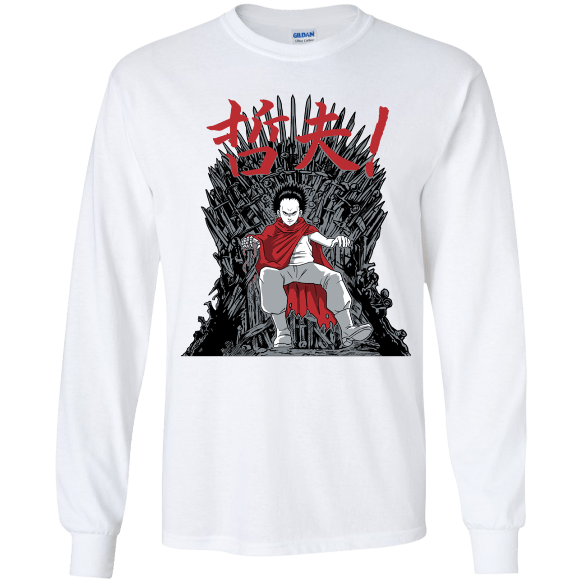 T-Shirts White / YS Neo King Youth Long Sleeve T-Shirt
