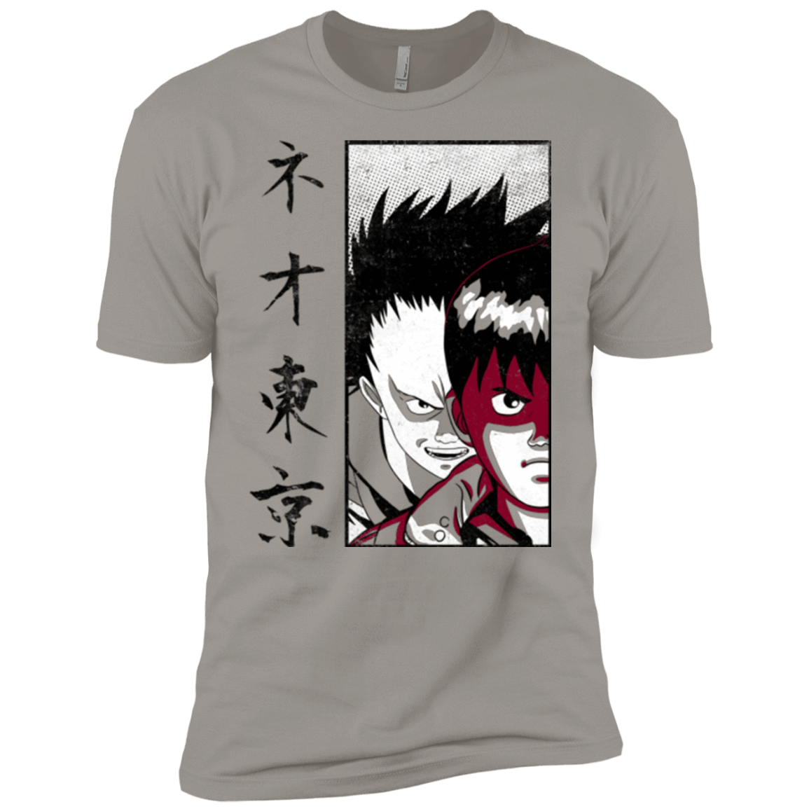 T-Shirts Light Grey / YXS Neo Tokyo Boys Premium T-Shirt