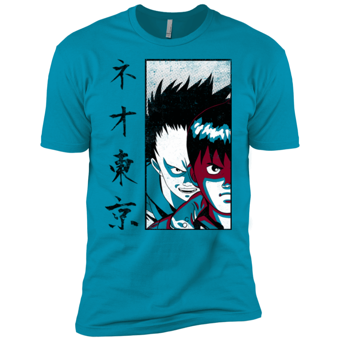 T-Shirts Turquoise / YXS Neo Tokyo Boys Premium T-Shirt