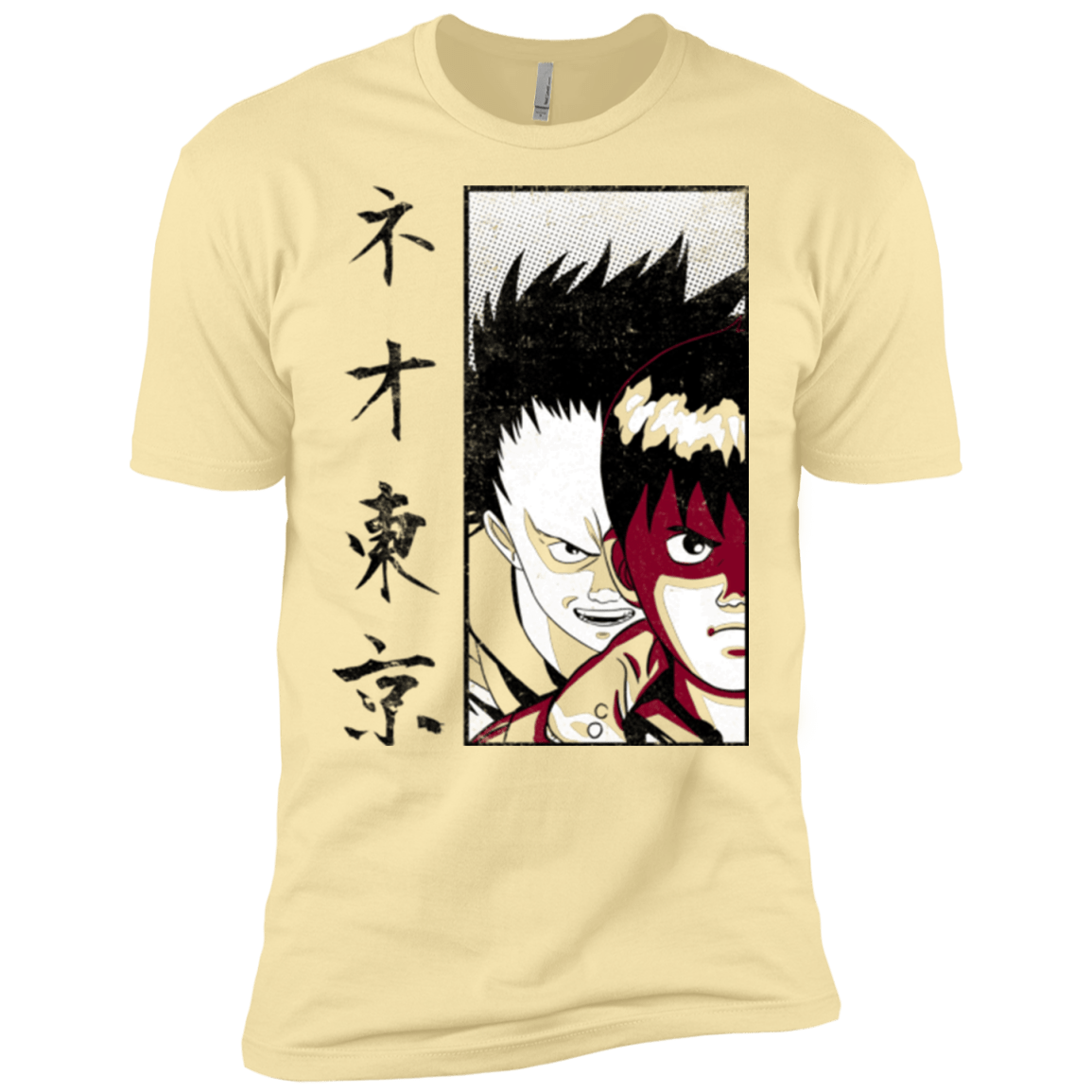T-Shirts Banana Cream / X-Small Neo Tokyo Men's Premium T-Shirt