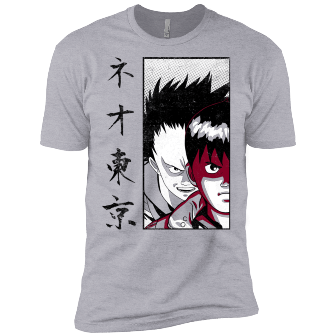 T-Shirts Heather Grey / X-Small Neo Tokyo Men's Premium T-Shirt