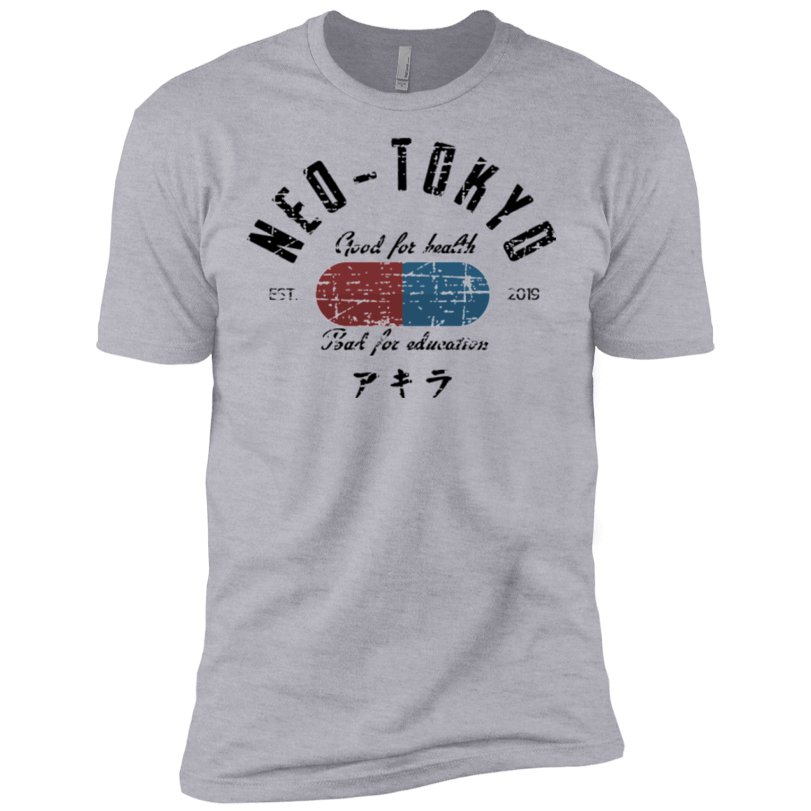 T-Shirts Heather Grey / X-Small Neo Tokyo Men's Premium T-Shirt