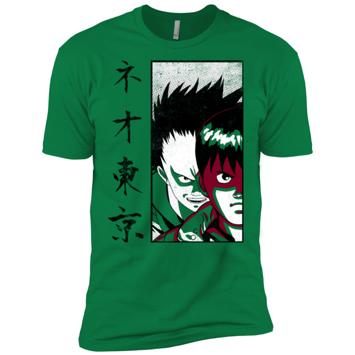 T-Shirts Kelly Green / X-Small Neo Tokyo Men's Premium T-Shirt