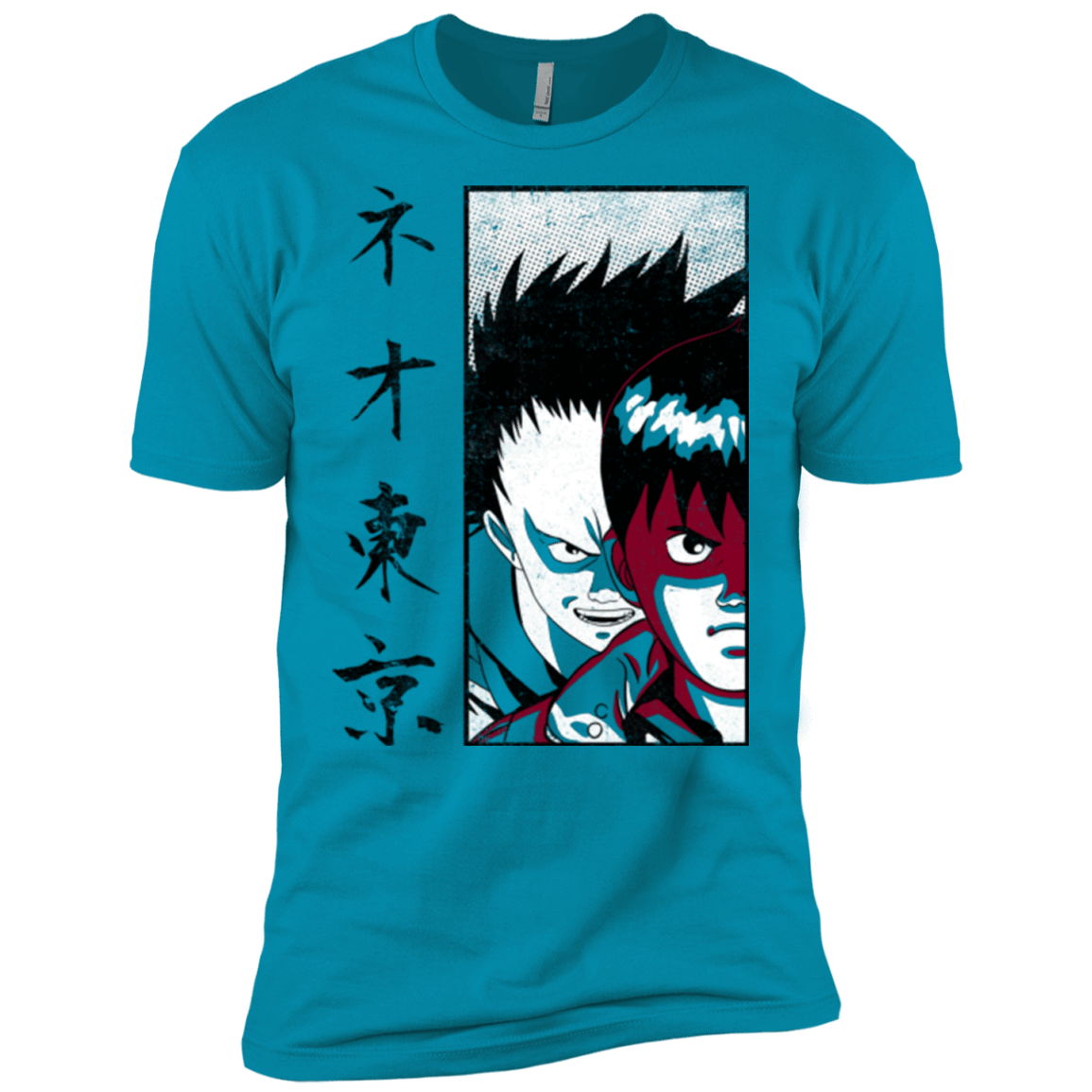 T-Shirts Turquoise / X-Small Neo Tokyo Men's Premium T-Shirt