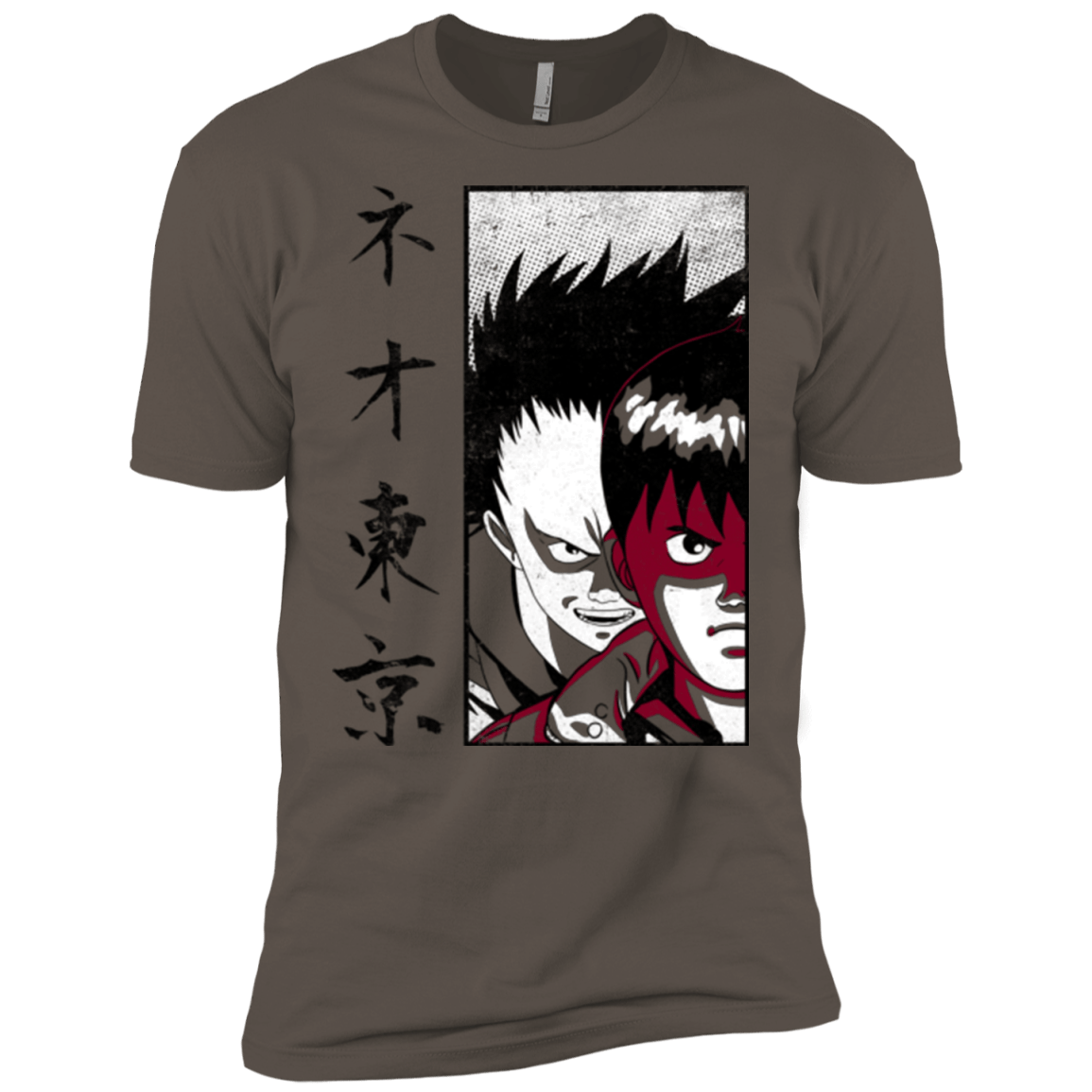 T-Shirts Warm Grey / X-Small Neo Tokyo Men's Premium T-Shirt