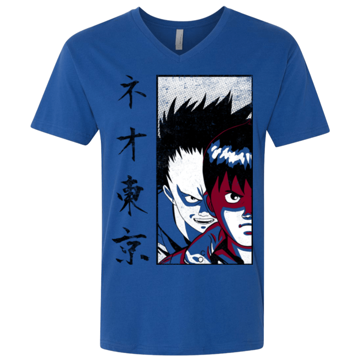T-Shirts Royal / X-Small Neo Tokyo Men's Premium V-Neck