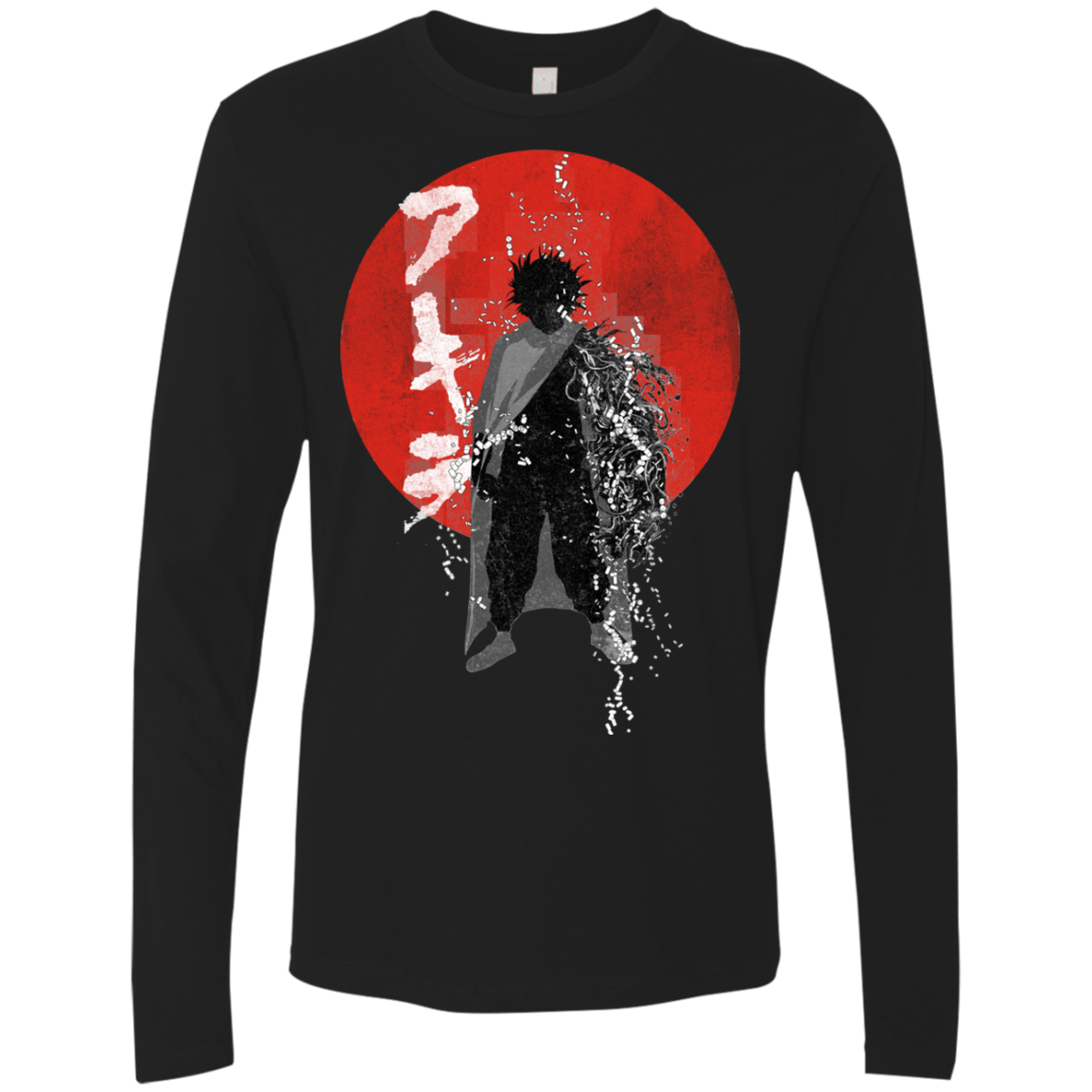 T-Shirts Black / S Neo-Tokyo Storm Men's Premium Long Sleeve