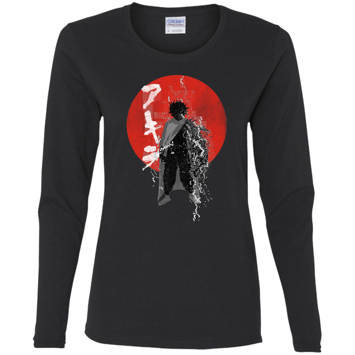 T-Shirts Black / S Neo-Tokyo Storm Women's Long Sleeve T-Shirt
