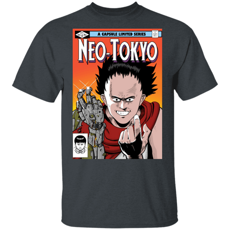 T-Shirts Dark Heather / S Neo Tokyo T-Shirt
