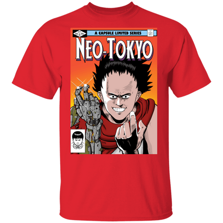 T-Shirts Red / S Neo Tokyo T-Shirt