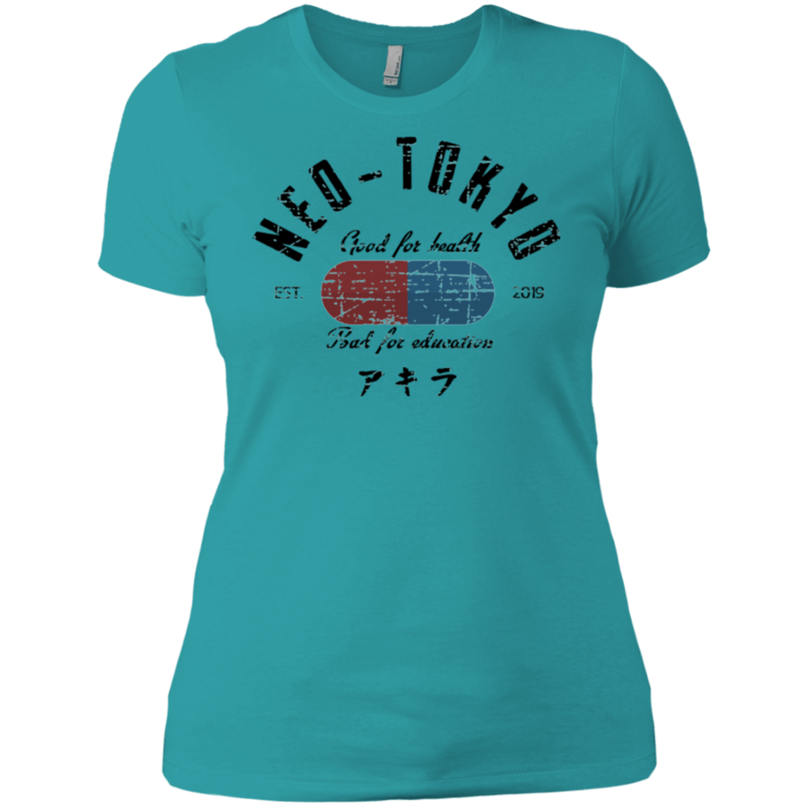 T-Shirts Tahiti Blue / X-Small Neo Tokyo Women's Premium T-Shirt