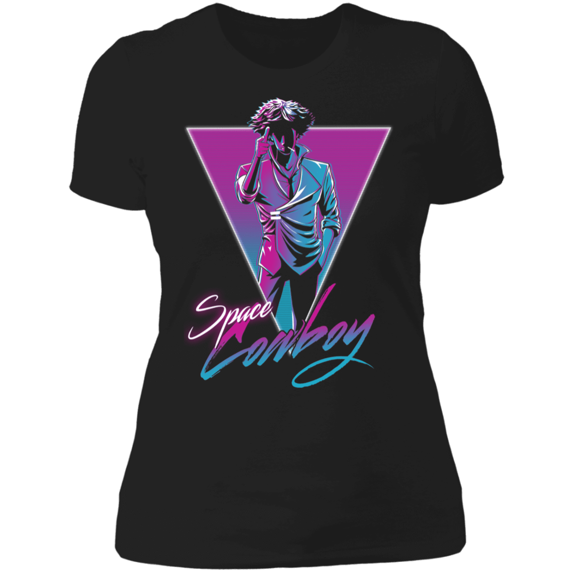 T-Shirts Black / X-Small Neon Cowboy Women's Premium T-Shirt