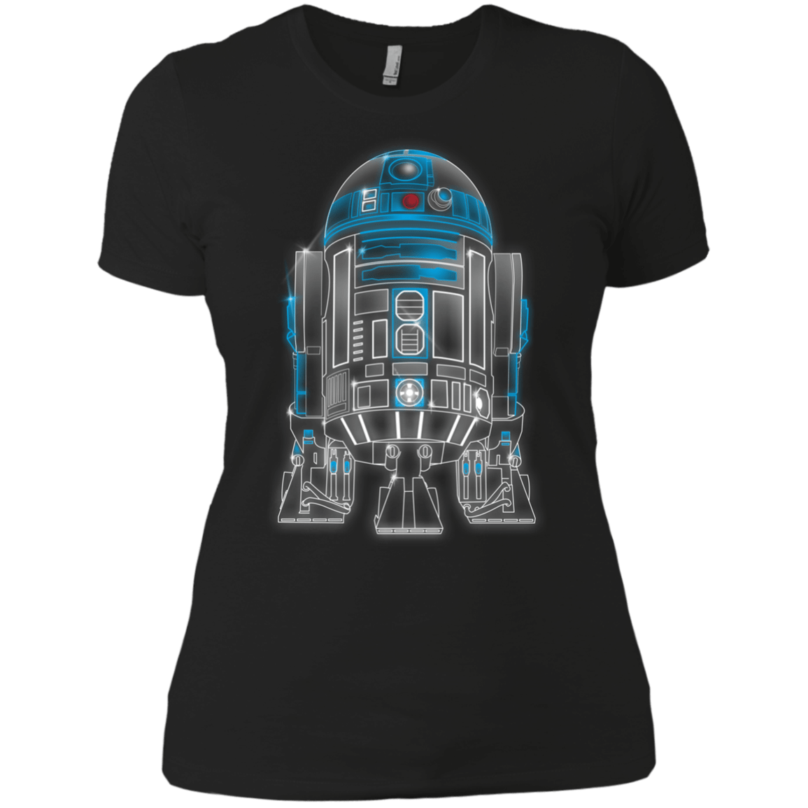 T-Shirts Black / X-Small Neon Droid Women's Premium T-Shirt