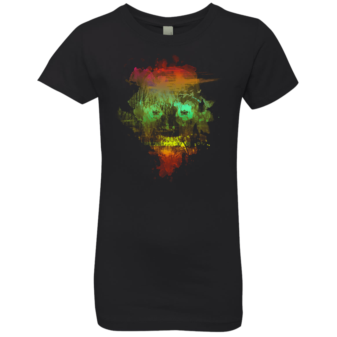 Neon Skully Girls Premium T-Shirt