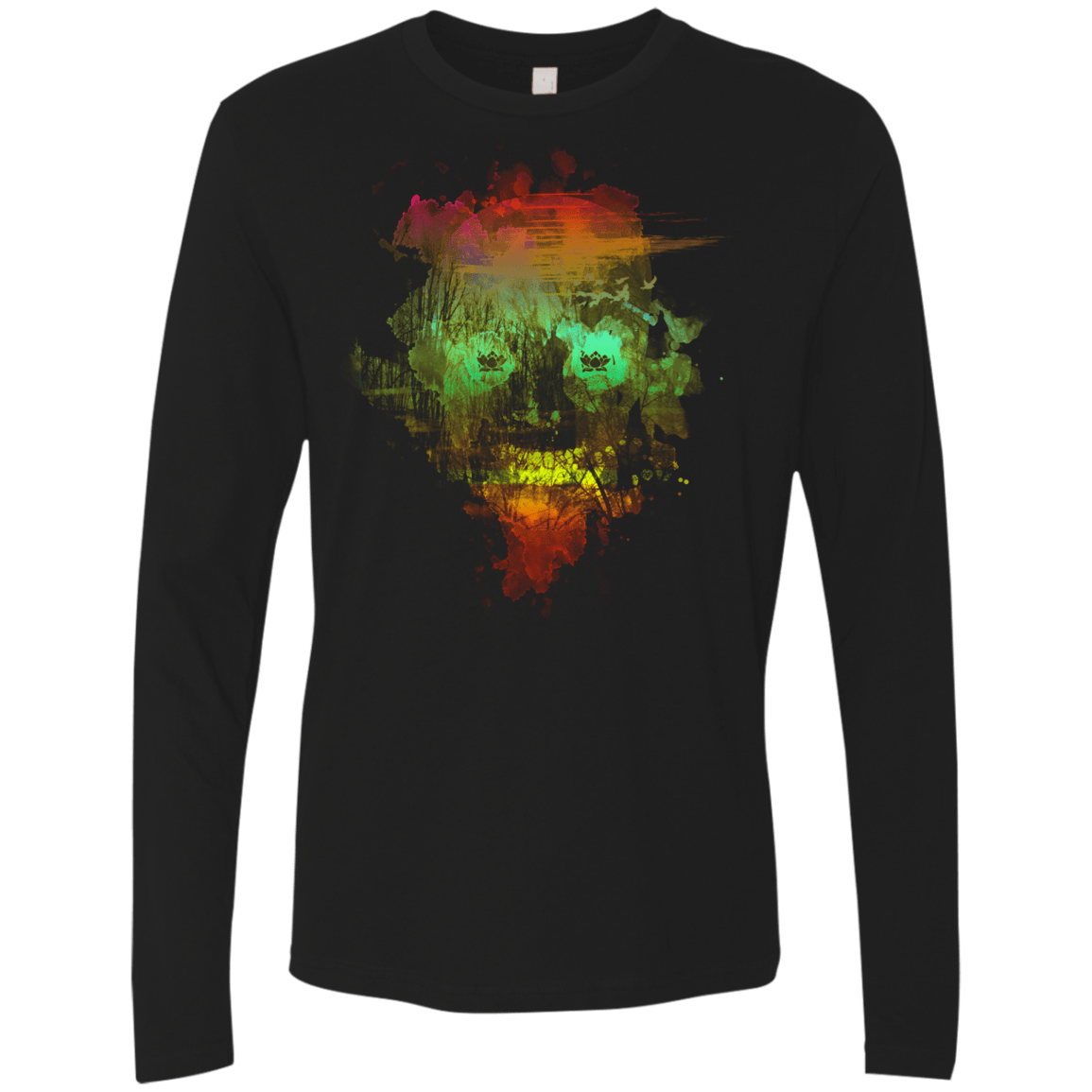 Neon Skully Men's Premium Long Sleeve