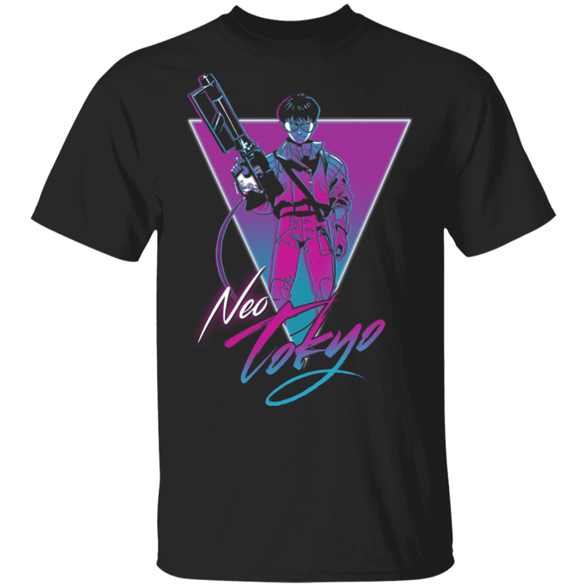 T-Shirts Black / S Neon Tokyo T-Shirt