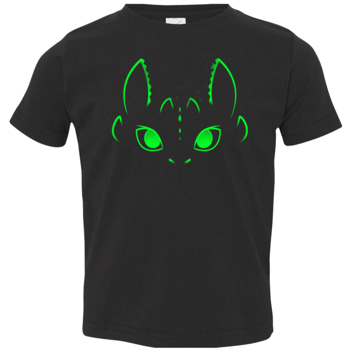 T-Shirts Black / 2T Neon Toothless Toddler Premium T-Shirt