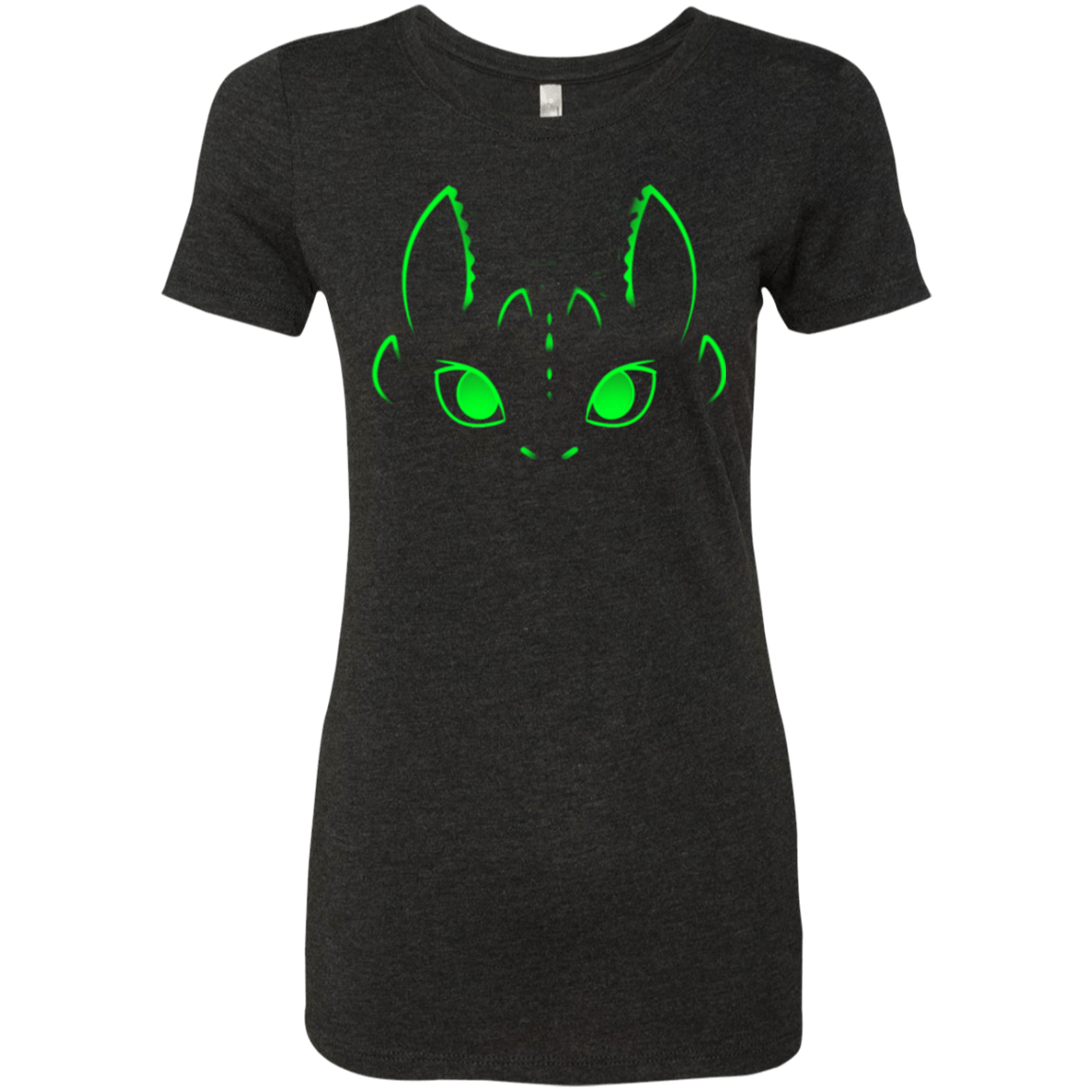 T-Shirts Vintage Black / Small Neon Toothless Women's Triblend T-Shirt