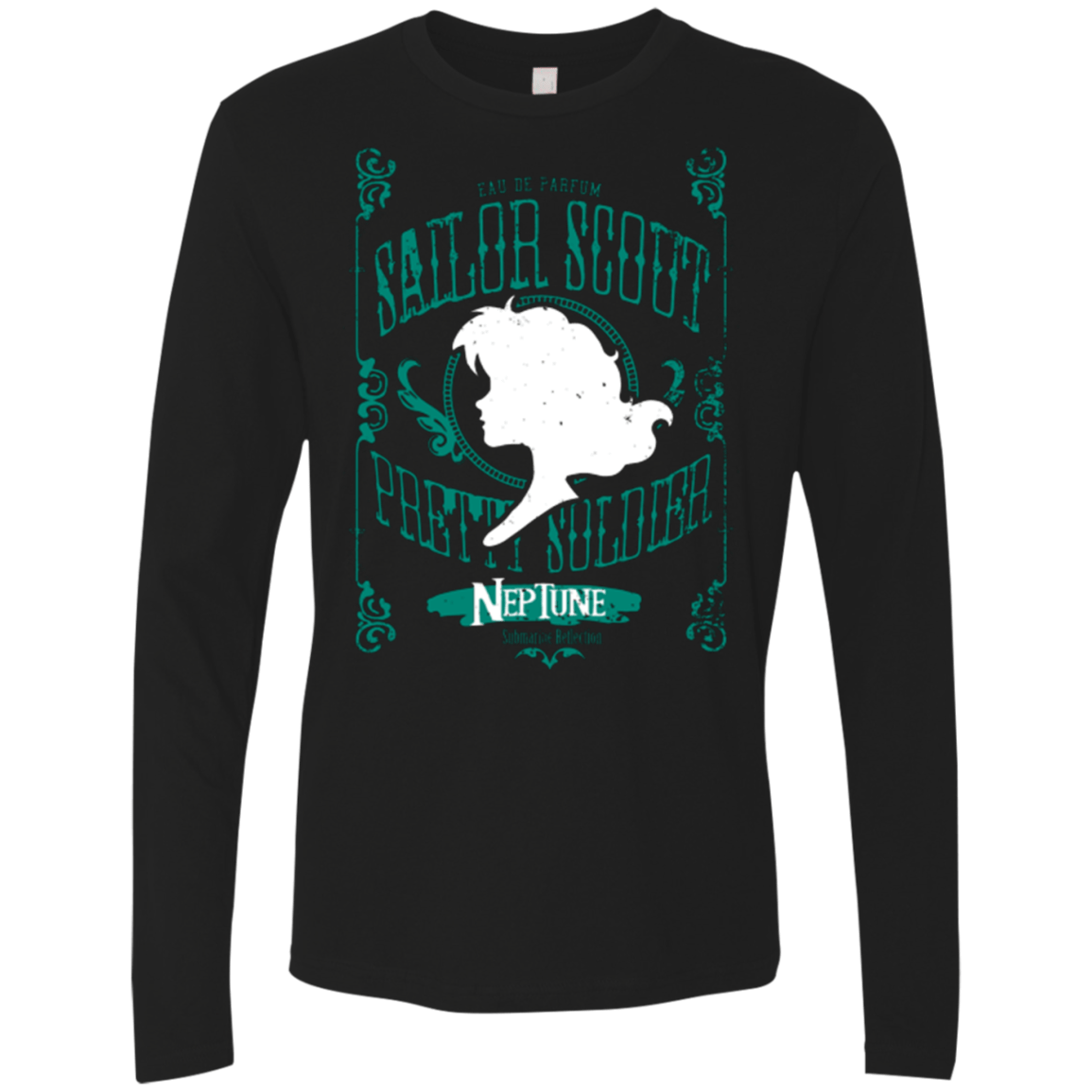 T-Shirts Black / Small Neptune Men's Premium Long Sleeve