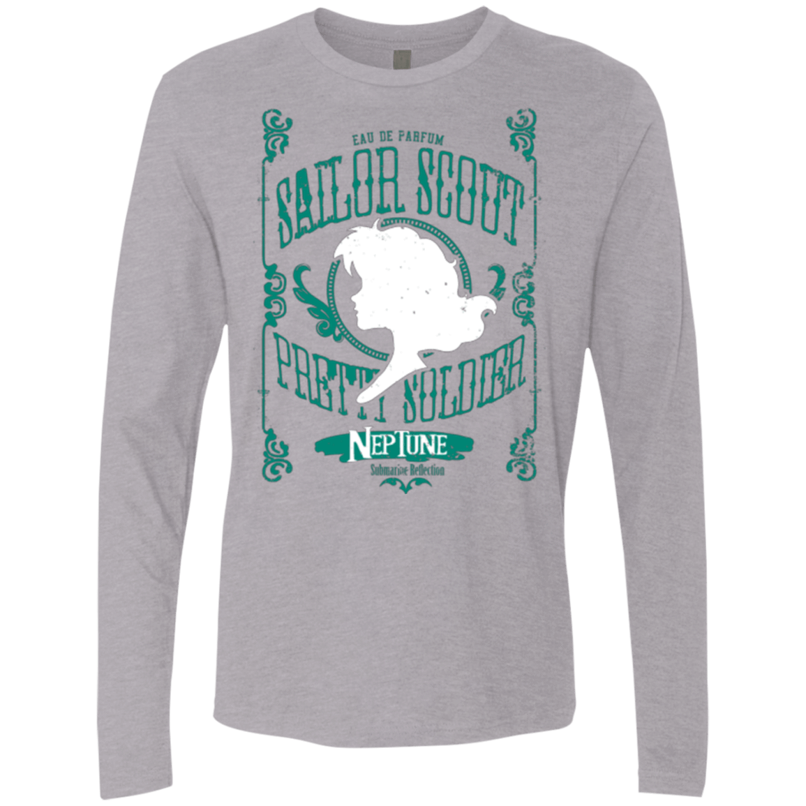 T-Shirts Heather Grey / Small Neptune Men's Premium Long Sleeve