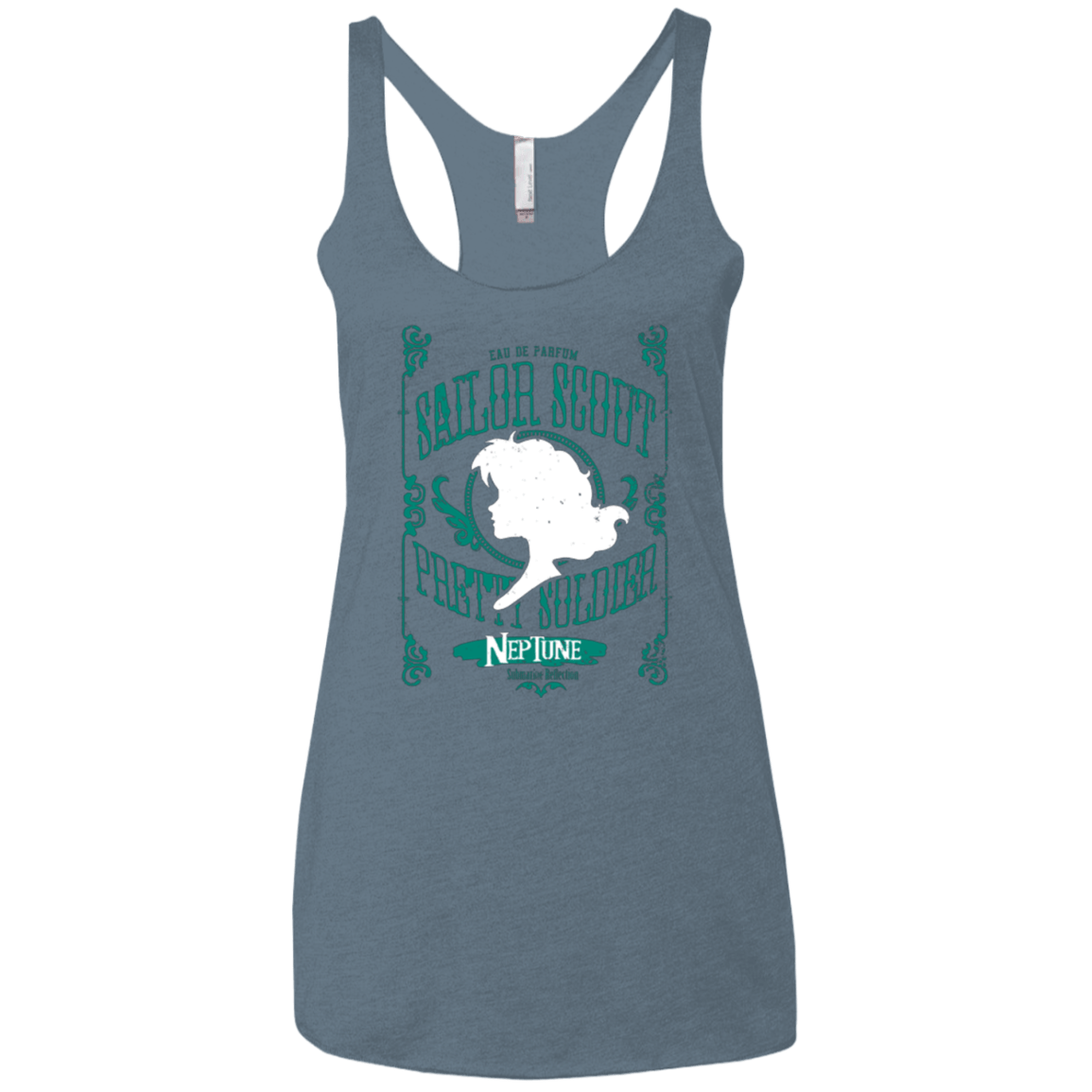 T-Shirts Indigo / X-Small Neptune Women's Triblend Racerback Tank