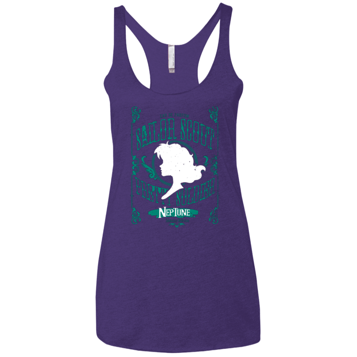 T-Shirts Purple / X-Small Neptune Women's Triblend Racerback Tank