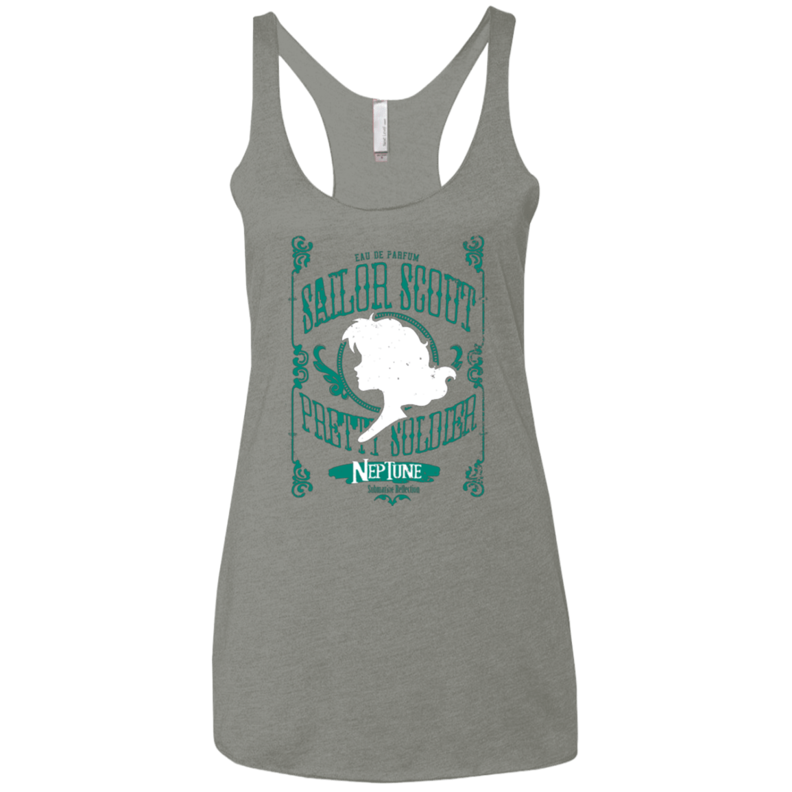 T-Shirts Venetian Grey / X-Small Neptune Women's Triblend Racerback Tank