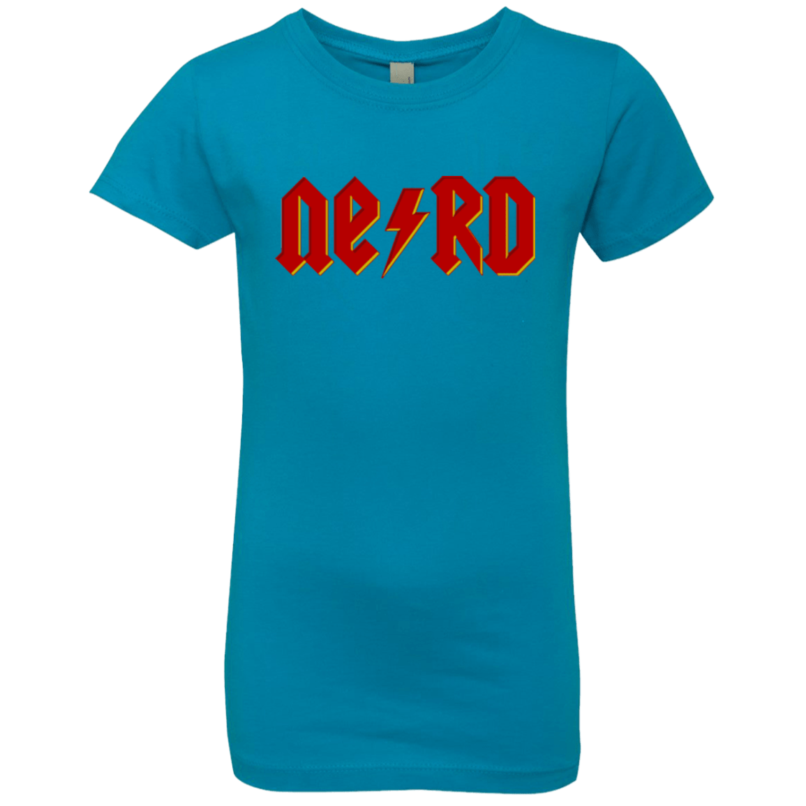T-Shirts Turquoise / YXS NERD Girls Premium T-Shirt