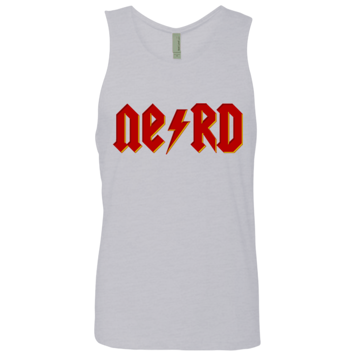 T-Shirts Heather Grey / Small NERD Men's Premium Tank Top