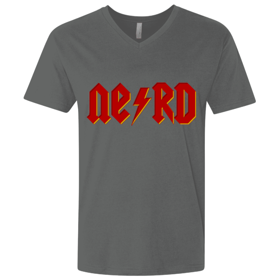 T-Shirts Heavy Metal / X-Small NERD Men's Premium V-Neck