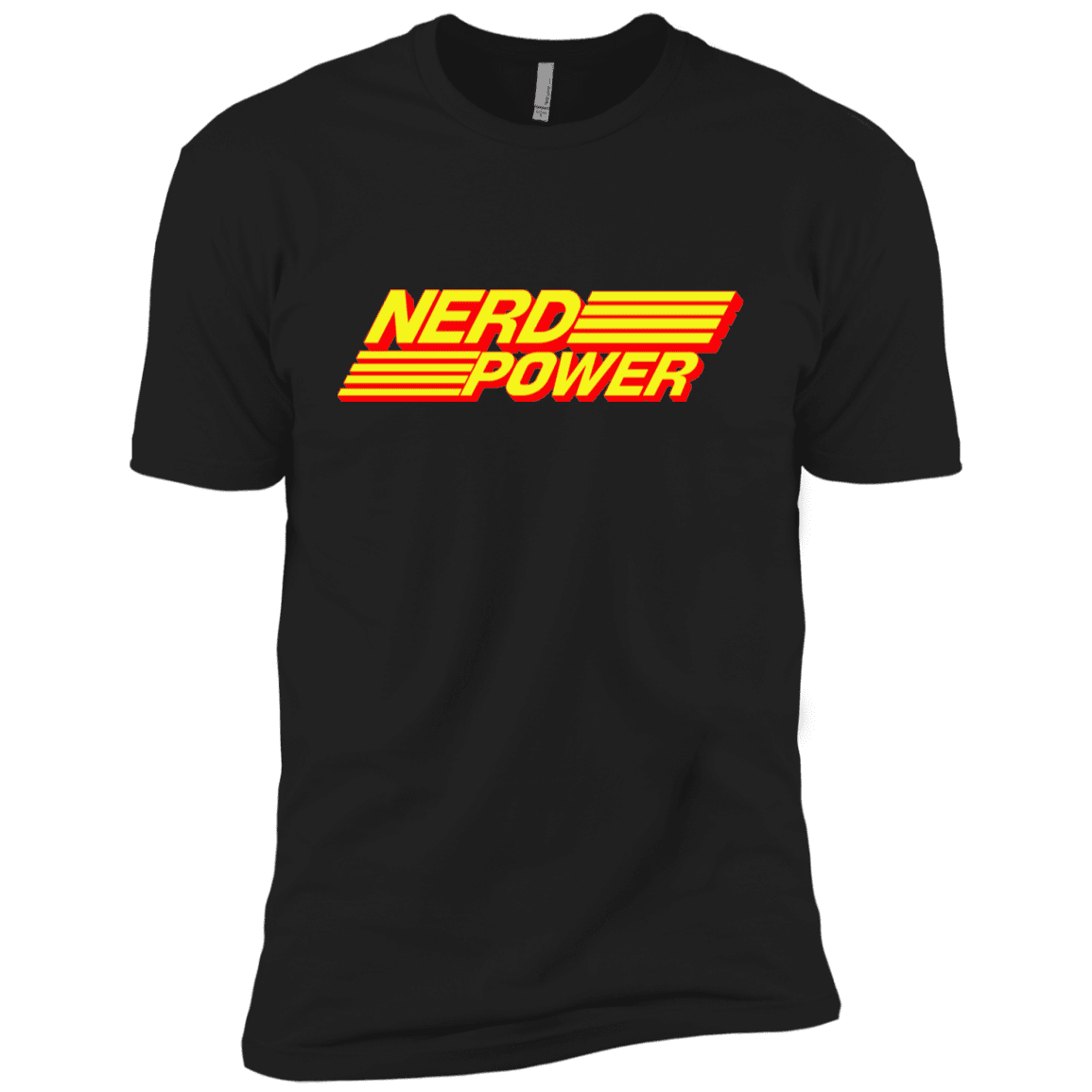 T-Shirts Black / YXS Nerd Power Boys Premium T-Shirt