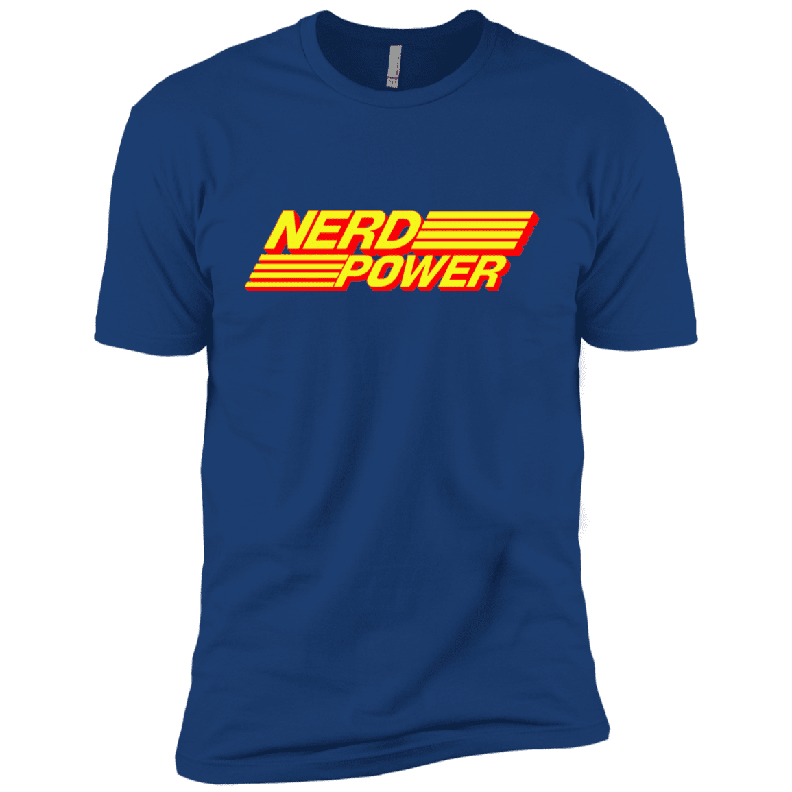 T-Shirts Royal / YXS Nerd Power Boys Premium T-Shirt
