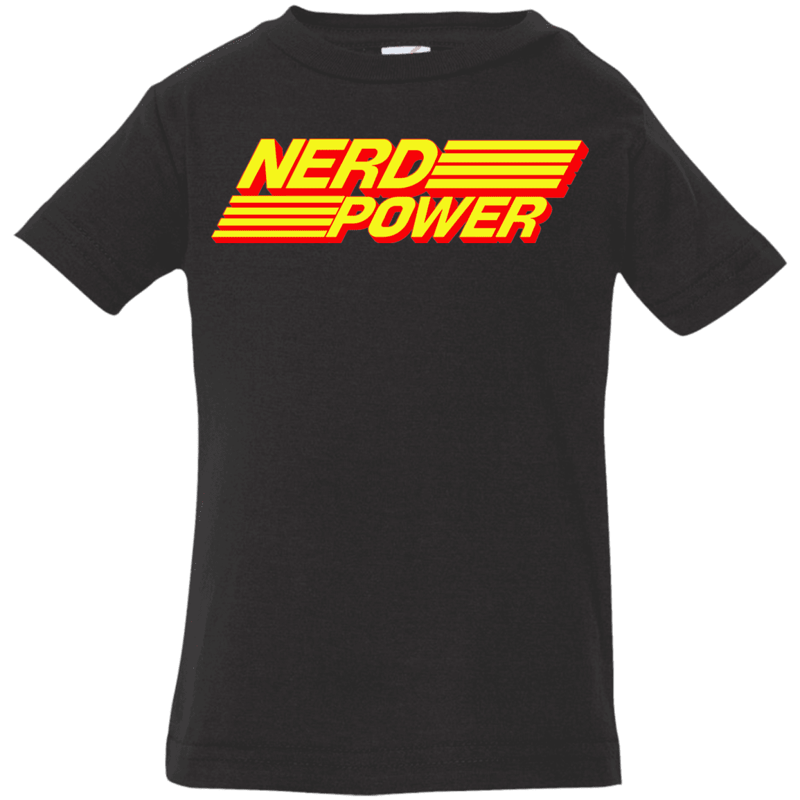 T-Shirts Black / 6 Months Nerd Power Infant Premium T-Shirt