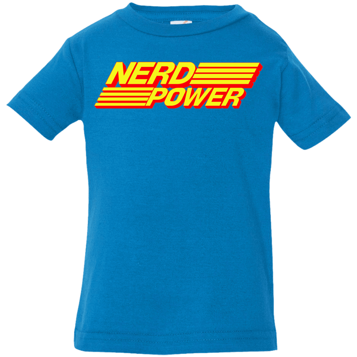T-Shirts Cobalt / 6 Months Nerd Power Infant Premium T-Shirt