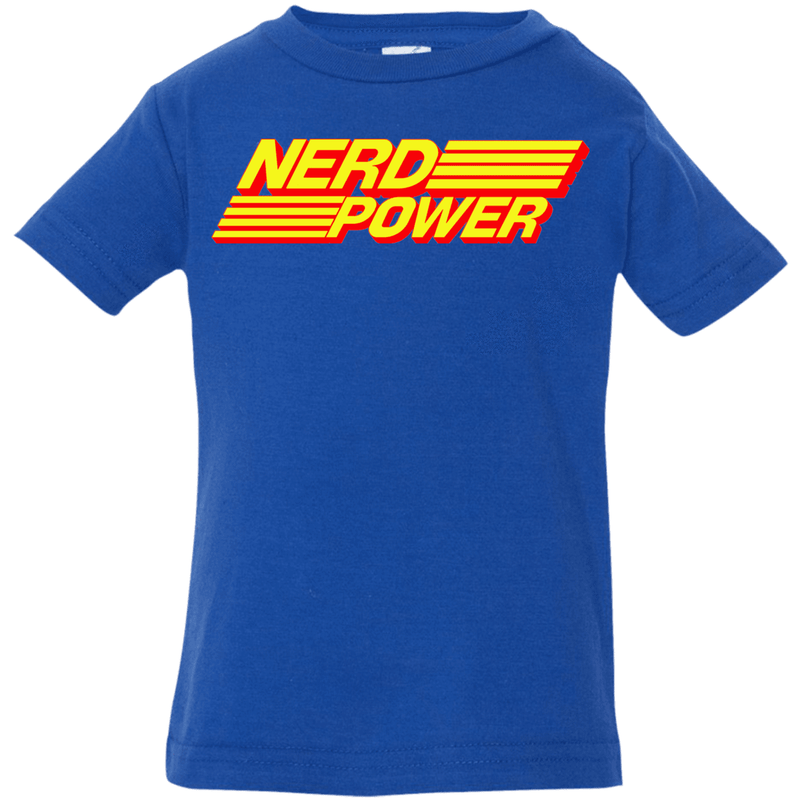 T-Shirts Royal / 6 Months Nerd Power Infant Premium T-Shirt