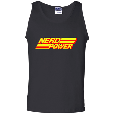 T-Shirts Black / S Nerd Power Men's Tank Top