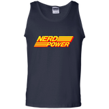 T-Shirts Navy / S Nerd Power Men's Tank Top
