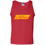 T-Shirts Red / S Nerd Power Men's Tank Top